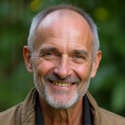 Kovács Tamás portréja, alapító és herpetológus túravezető